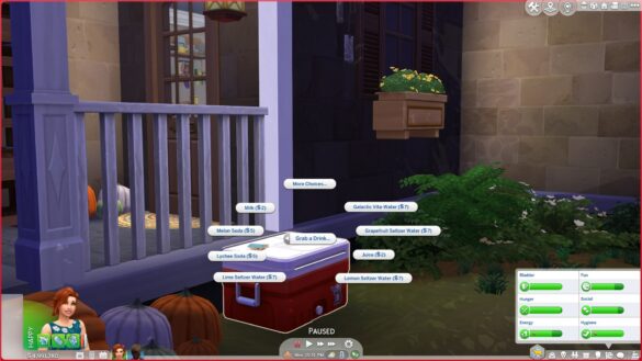 Sims 4 More Drinks from Cooler
