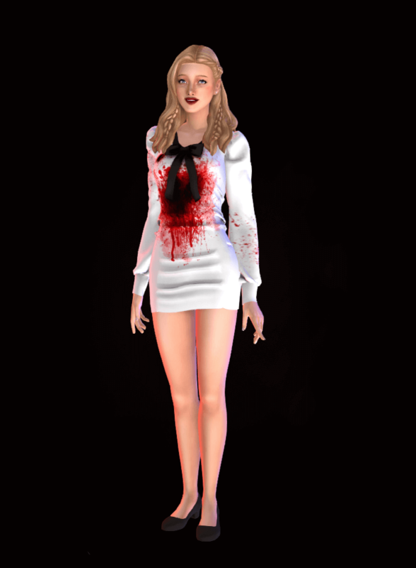 Sims 4 more weenies hallowen lookbook