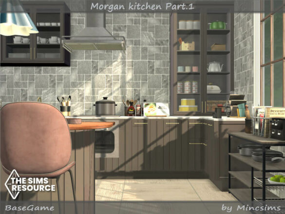 Sims 4 Morgan Kitchen Part.1 by Mincsims TSR