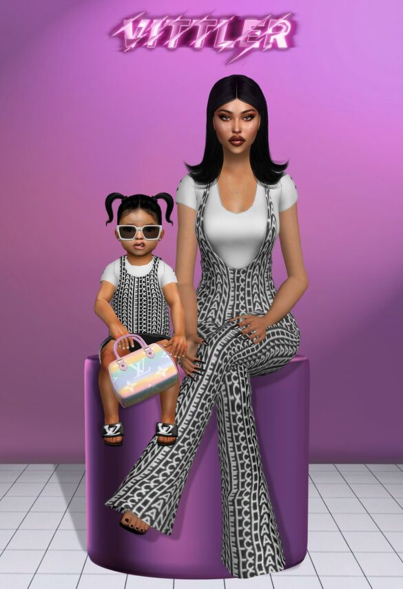 Sims 4 Mother Daughter Collection from Vittler