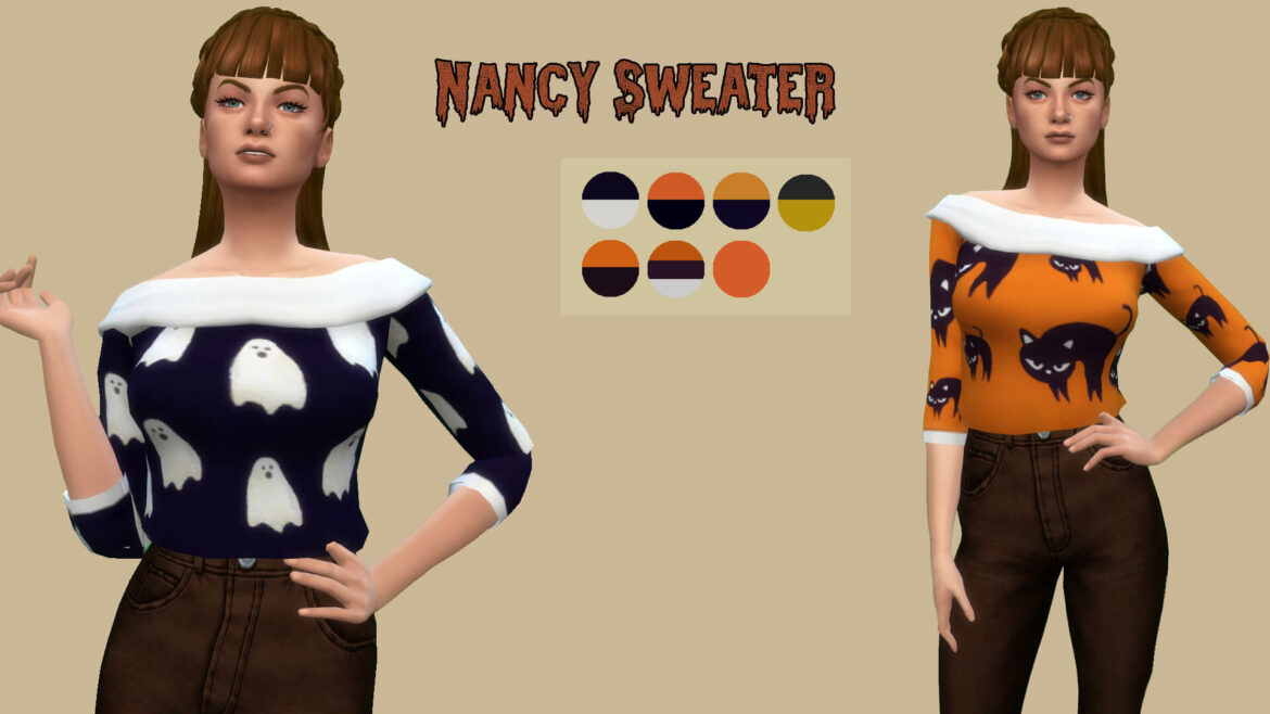 Sims 4 nancy sweater bgc maxis match