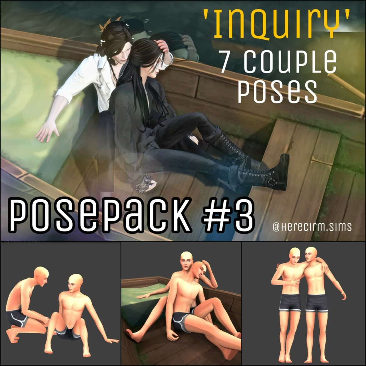 Sims 4 new posepack inquiry