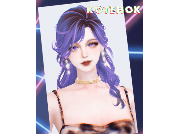 Sims 4 Nikki Hair 35 by kotehoksims