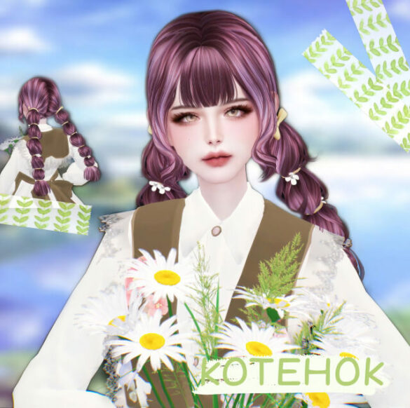 Sims 4 nikki hair 45