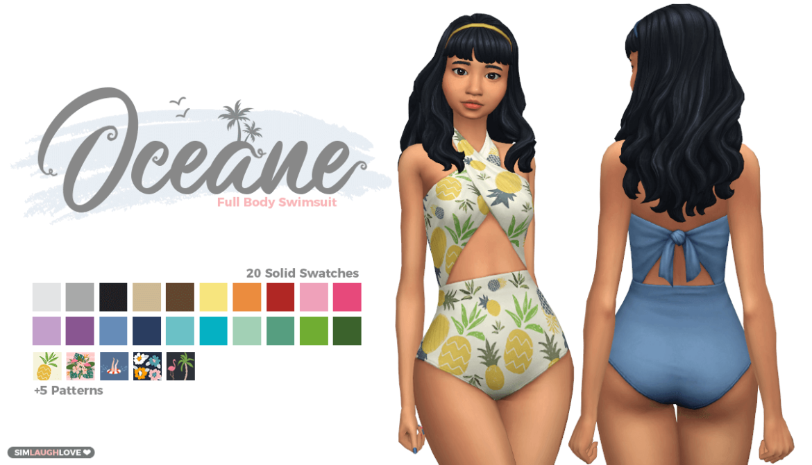 Sims 4 OCÉANE SWIMSUIT
