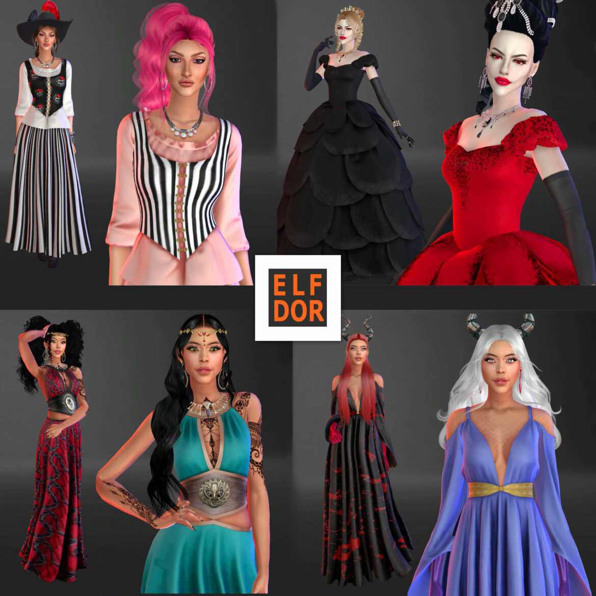 Sims 4 october collection part 1 patreon release