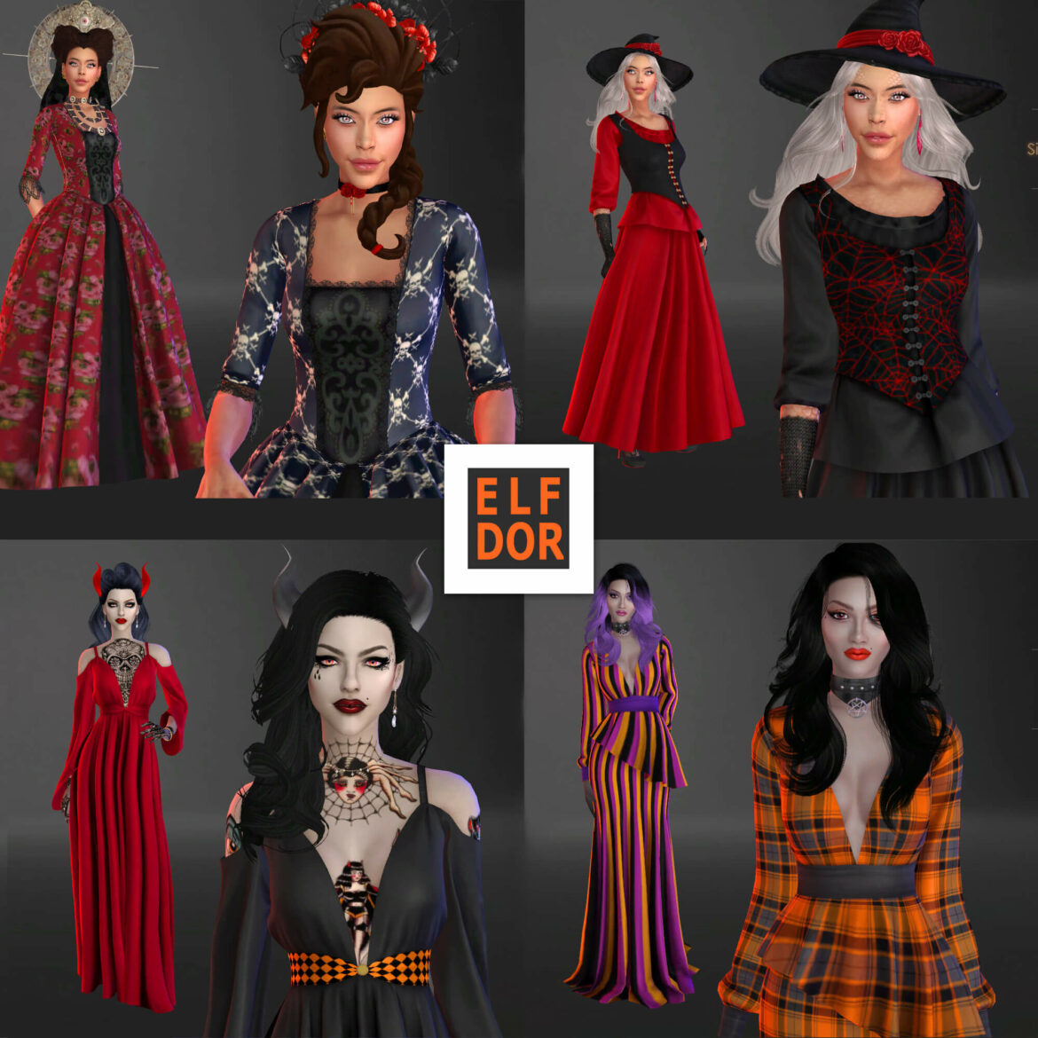 Sims 4 october collection part 1 patreon release