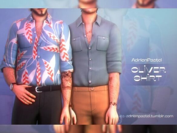 Sims 4 Oliver Shirt