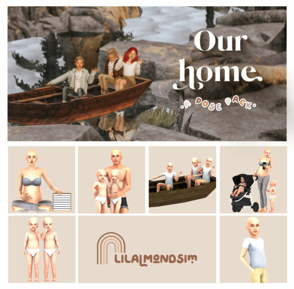 Sims 4 our home 6 poses andrews