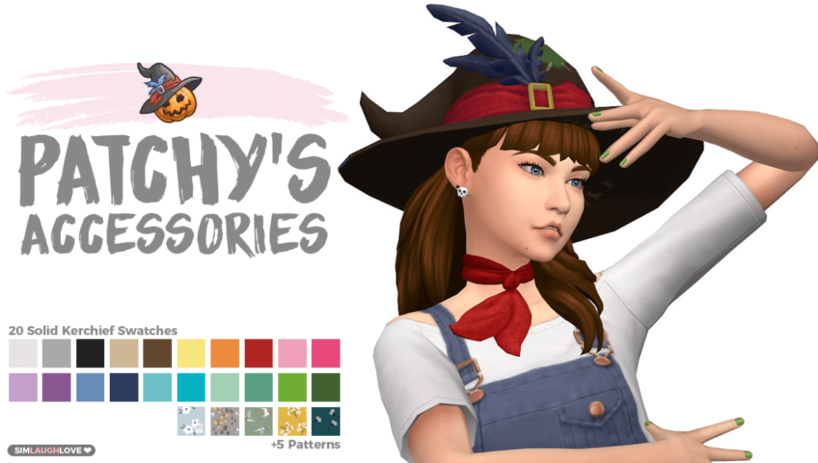Sims 4 PATCHY’S KERCHIEF