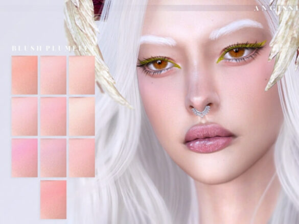 Sims 4 Plumelet Blush by ANGISSI at TSR