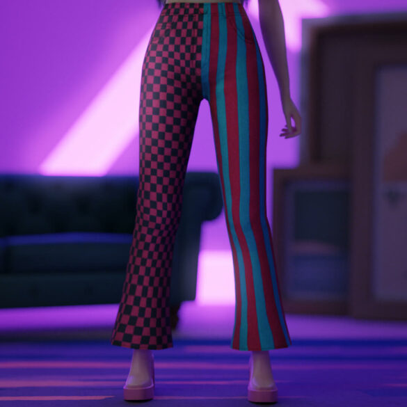 Sims 4 Poppy Pants