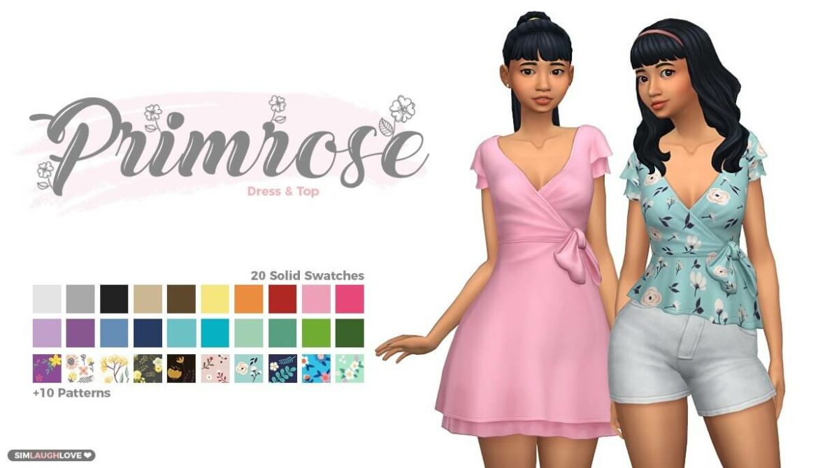Sims 4 Primrose Dress & Top