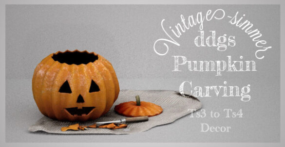 Sims 4 pumpkin carving