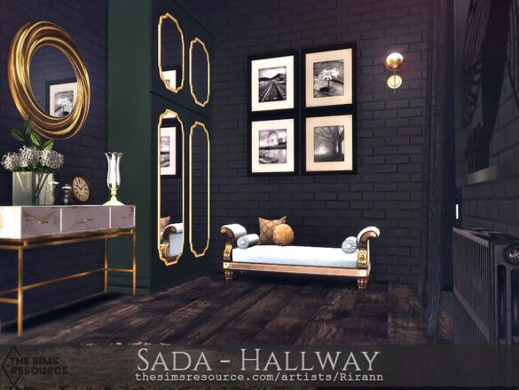 Sims 4 Sada – Hallway by Rirann