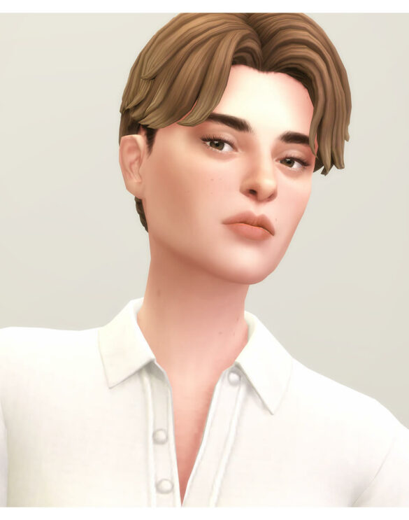 Sims 4 seoul hair iii 33 color ombr acc