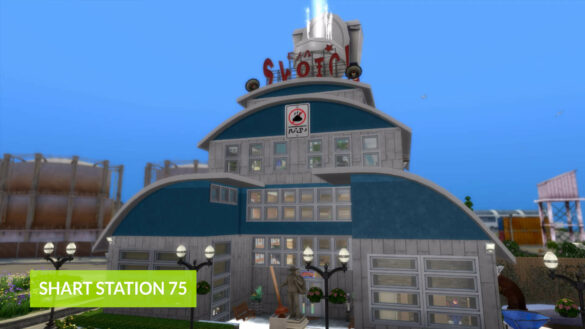 Sims 4 Shart Station 75 – TS4 – NO CC