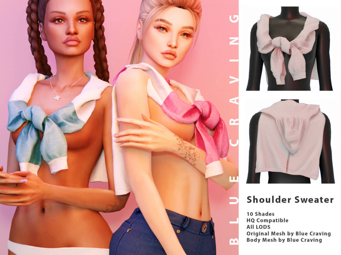 sims 4 shoulder sweater