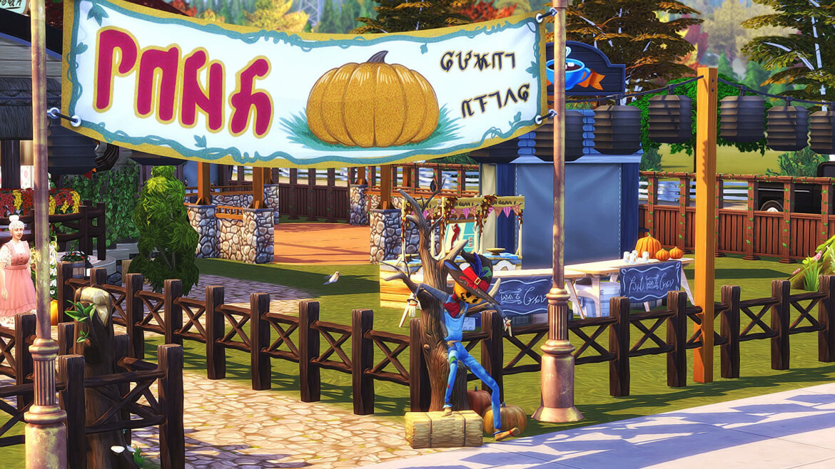 Sims 4 simblreen day Restaurant/Cafe