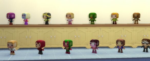 Sims 4 Simko Pop Figurines: An Ongoing Project!