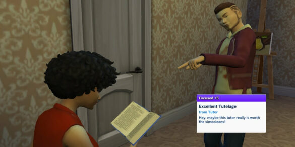 Sims 4 Simple Tutor Mod