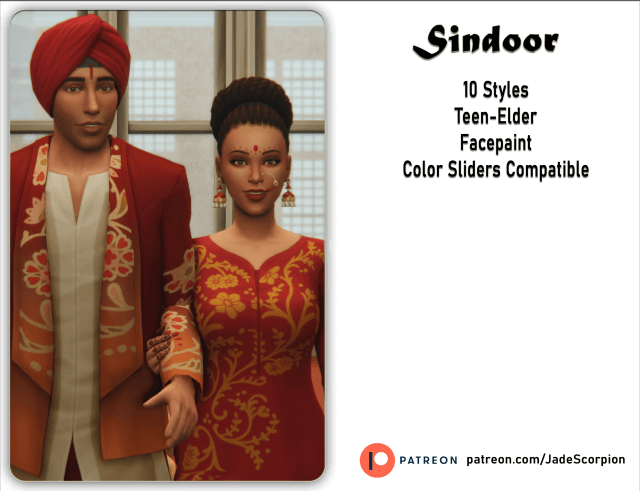 Sims 4 sindoor collection - The Sims Game