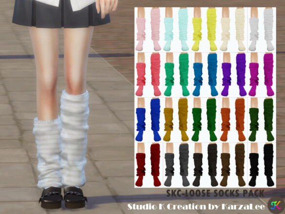 Sims 4 skc loosy socks pack s4cc standalone 21