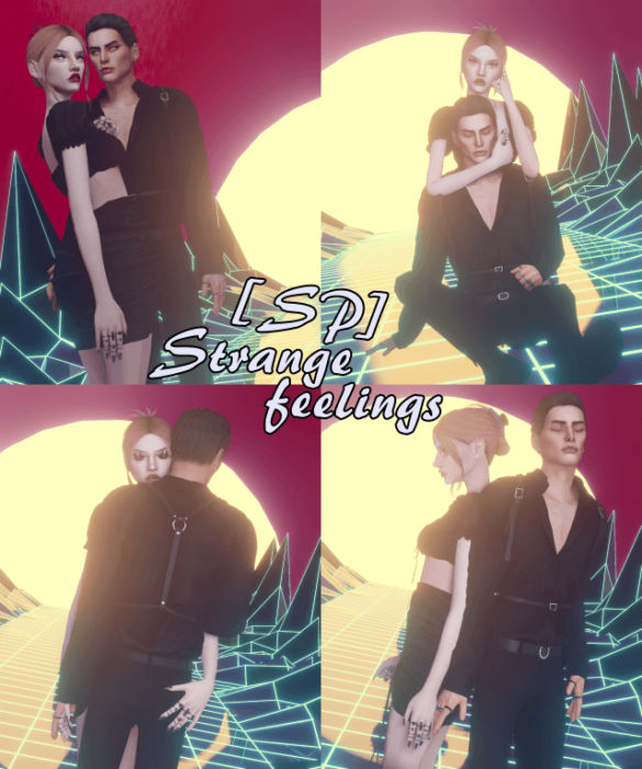 Sims 4 spstrange feelings pose