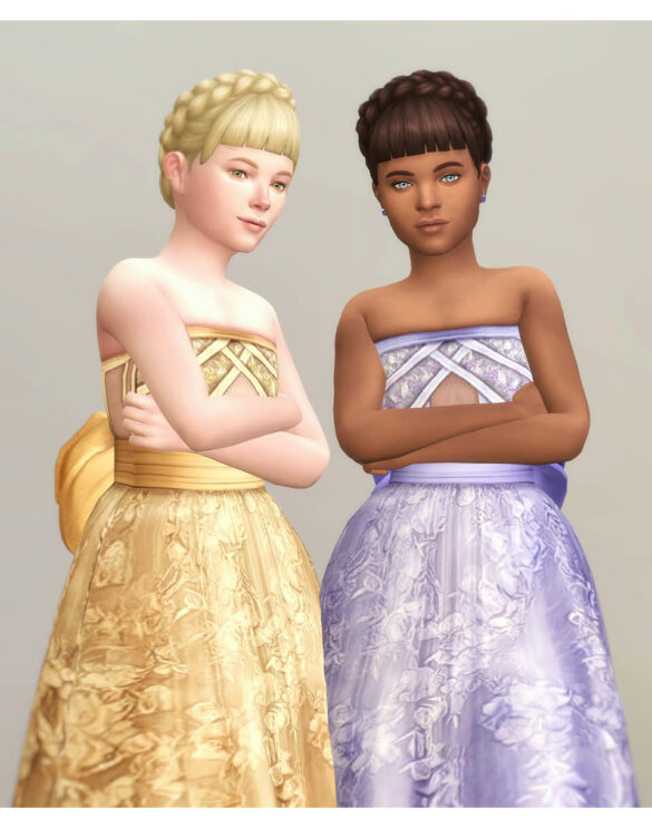 Sims 4 ss 2016 collection ii for kids 5 color