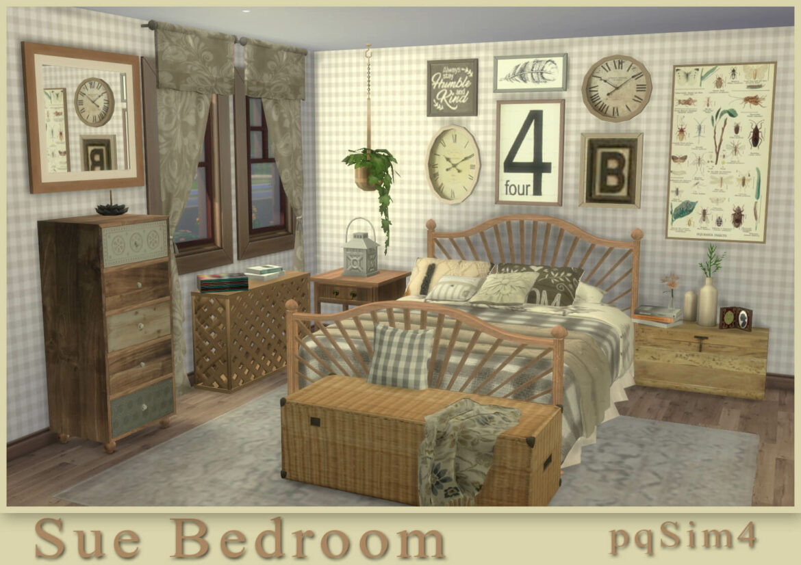 Sims 4 Sue Bedroom