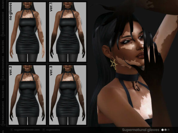 Sims 4 Supernatural gloves