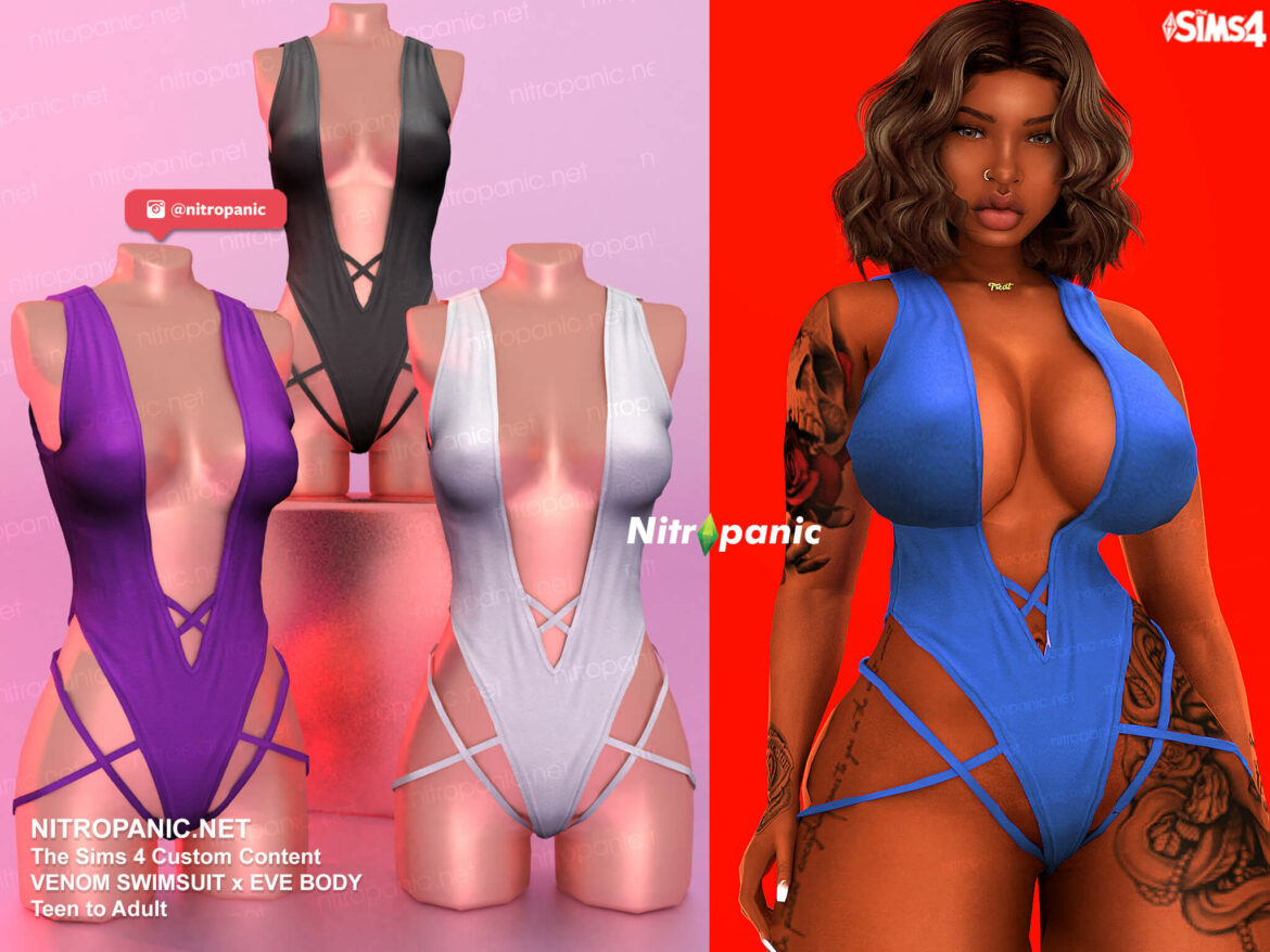Sims 4 swim more infodl dl sdom sim model by
