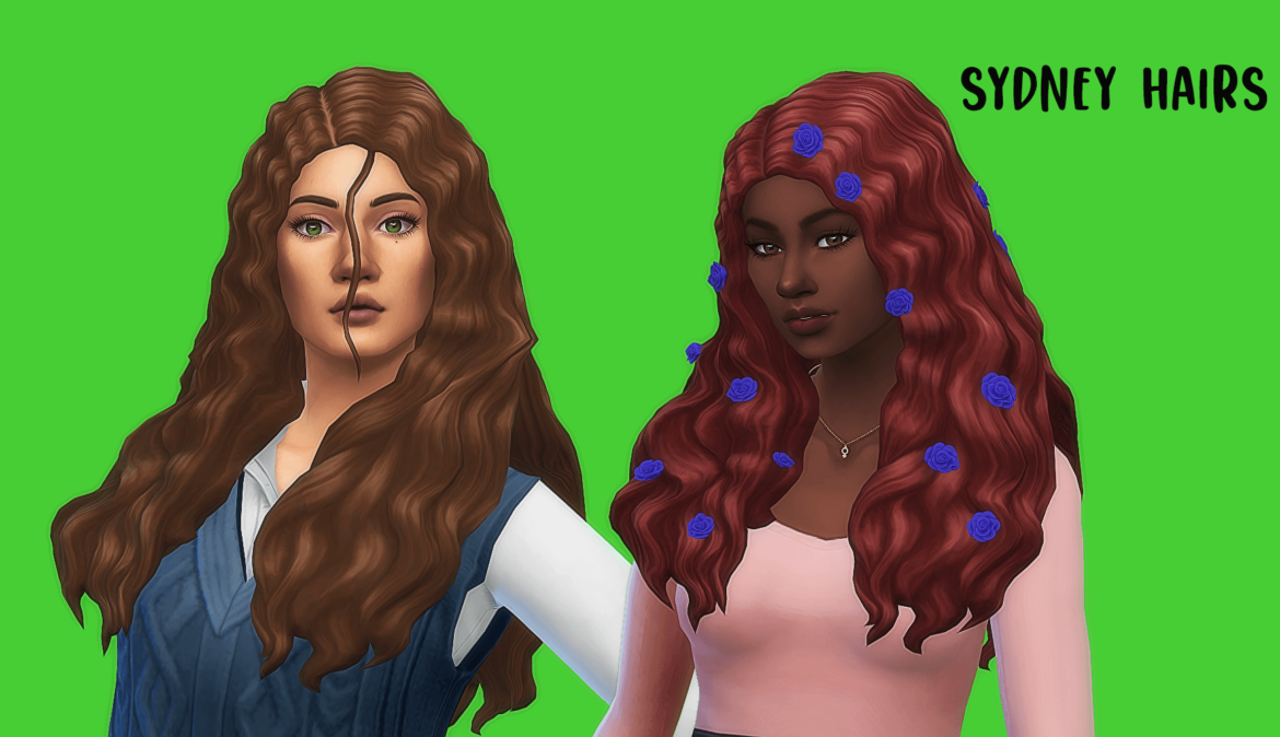 Sims 4 sydney hair recolored