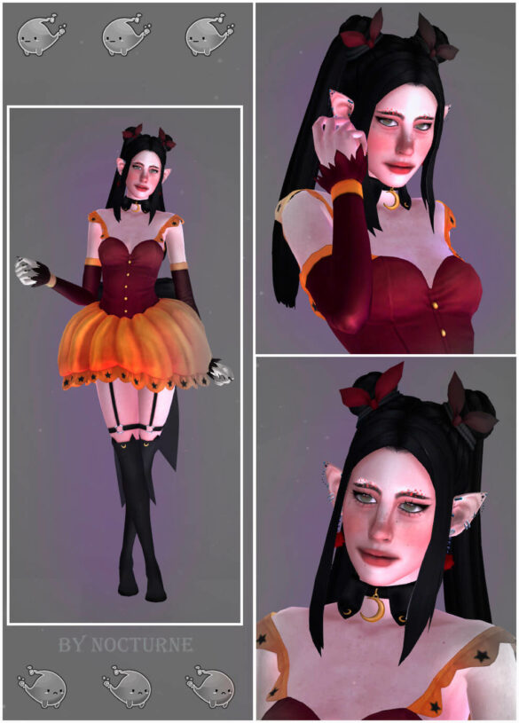 Sims 4 thats pumpkin patch girl lookbook