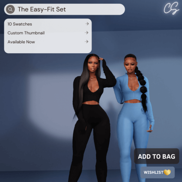 Sims 4 the easy fit set