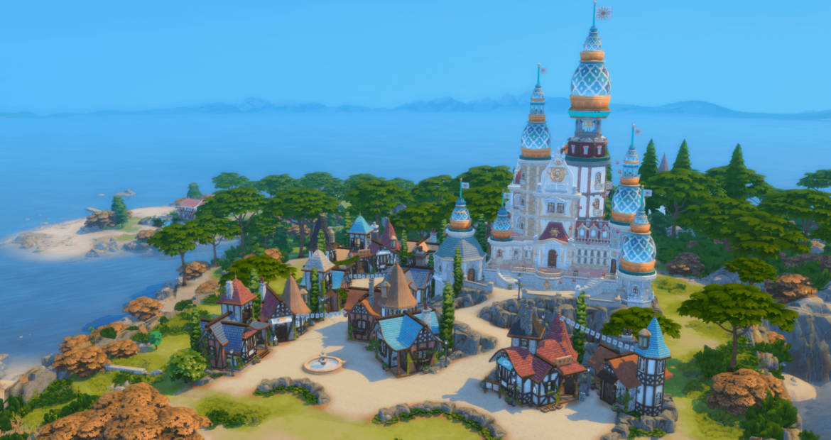 Sims 4 the kingdom of tangled rapunzel - The Sims Game