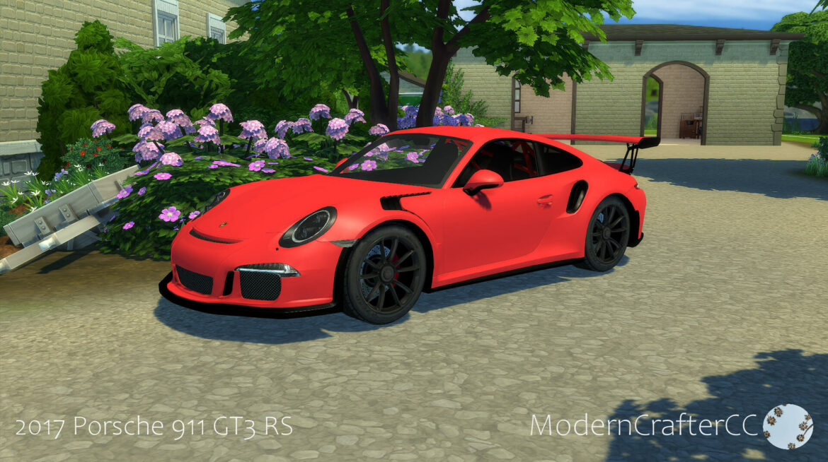Sims 4 the sims 4 2017 porsche 911 gt3 rs