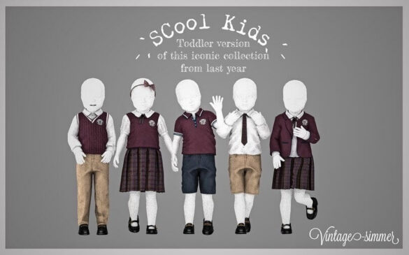 Sims 4 vintage toddler version