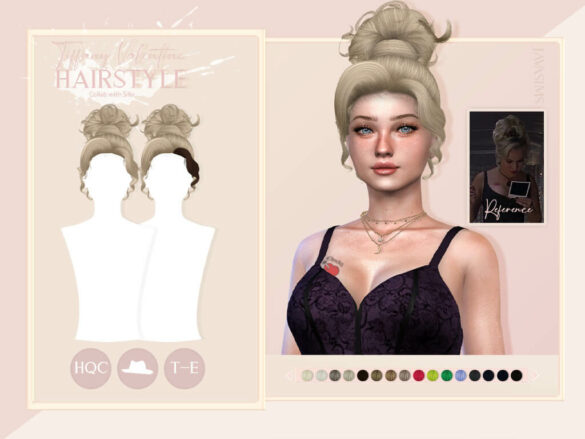 Sims 4 tiffany valentine hairstyle download patreon