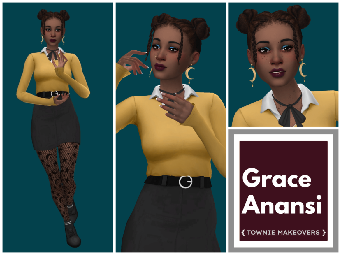 Sims 4 townie makeovers amicable acolytes grace