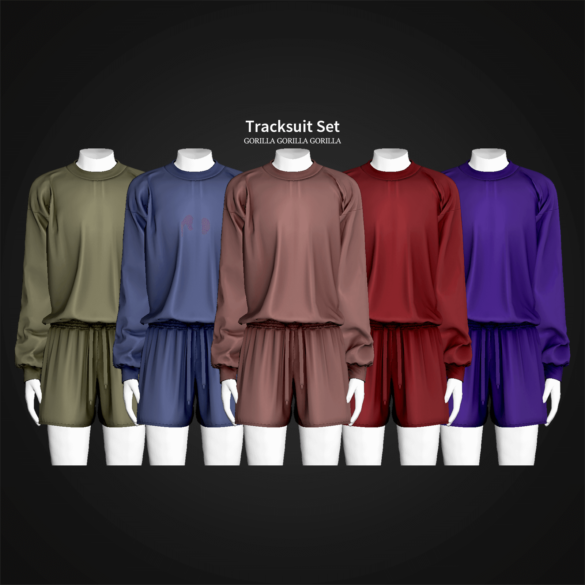 Sims 4 tracksuit set