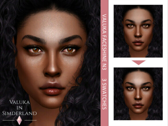 Sims 4 valuka faceshine n3