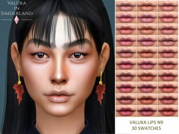 Sims 4 valuka lips n9
