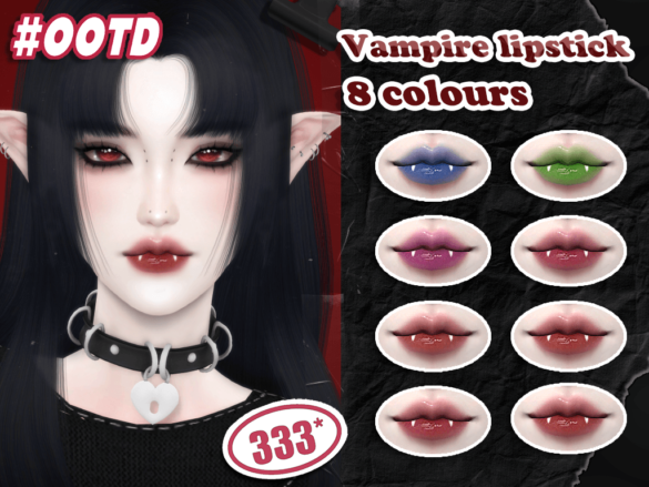 Sims 4 Vampire lipstick