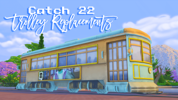 Sims 4 Willow Creek Trolley [Default Recolours]