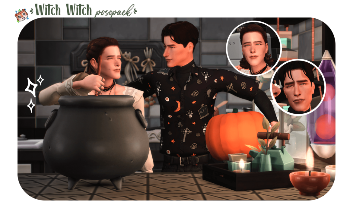Sims 4 witch posepack posepack