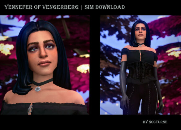 Sims 4 yennefer z vengerberg boop sim download