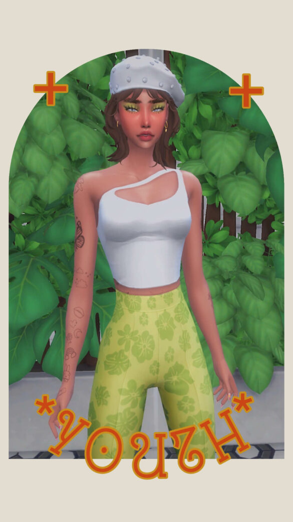 Sims 4 youth hair clumsyalienn top arethabee
