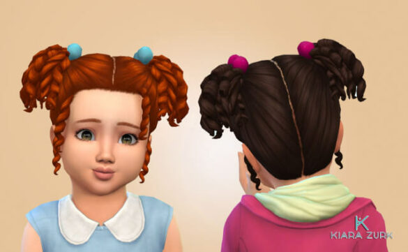 Sims 4 yuki hairstyle hair accessory