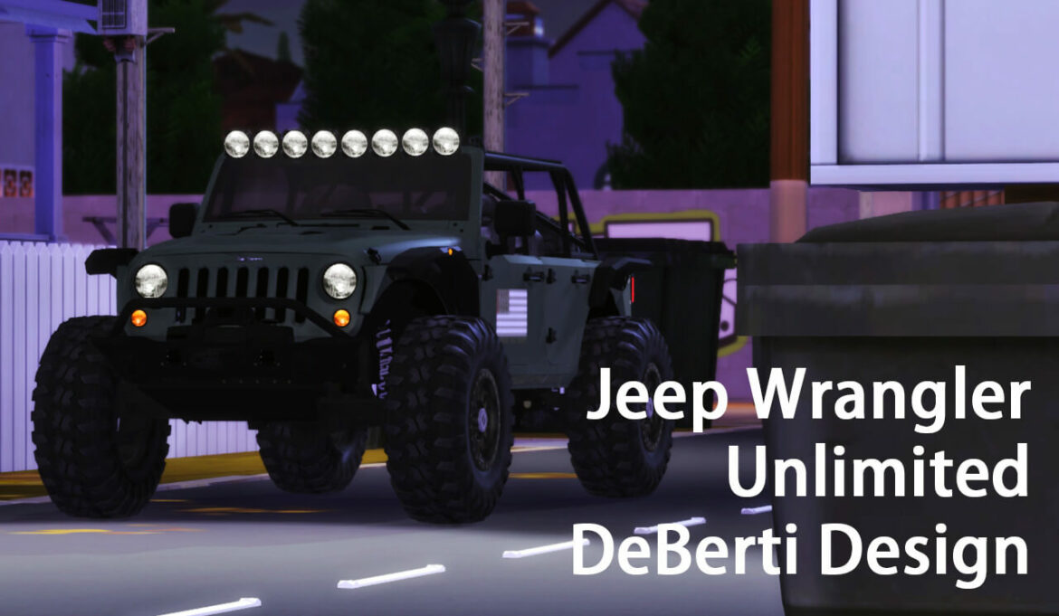 2013 jeep wrangler unlimited deberti design fixed